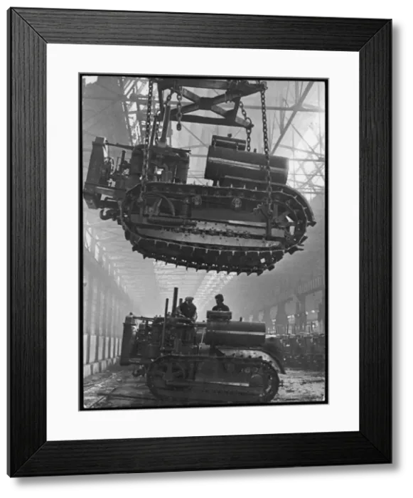 Framed Print : Ussr Tank Factory Framed Print : Ussr Tank Factory
