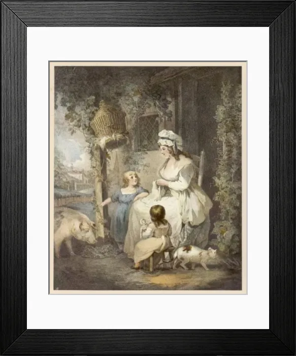 Framed Print : Social / Farmers Door 18C Framed Print : Social / Farmers Door 18C