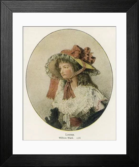 Framed Print : Straw Hat 1786 Framed Print : Straw Hat 1786