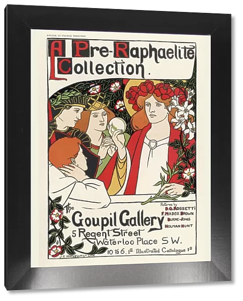 Advert  /  Exhib Pre-Raphael