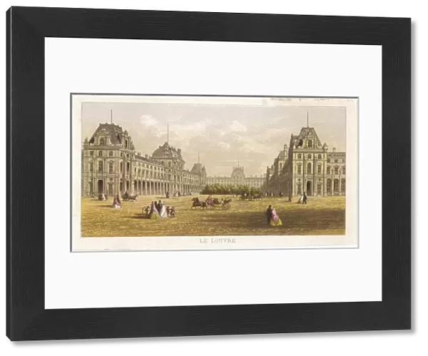 Louvre Exterior 1860