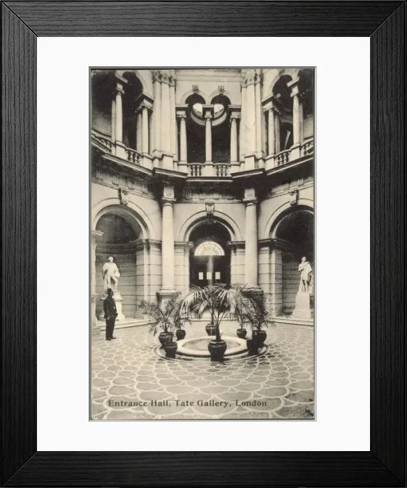 Framed Print : Tate Entrance Hall Framed Print : Tate Entrance Hall