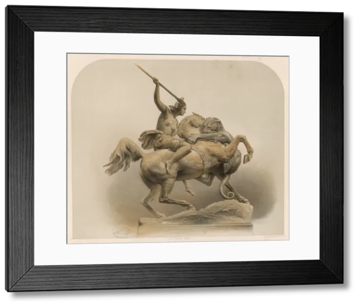 Framed Print : The Amazon Sculpture Framed Print : The Amazon Sculpture
