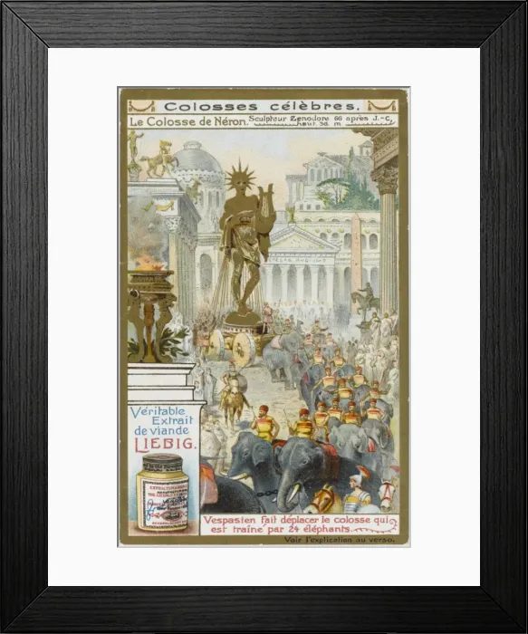 Framed Print : Nero Statue Removed Framed Print : Nero Statue Removed