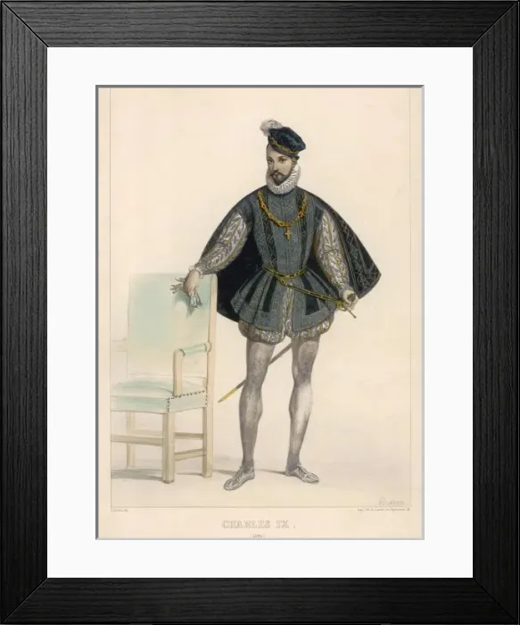 Framed Print : Charles Ix / King France Framed Print : Charles Ix / King France