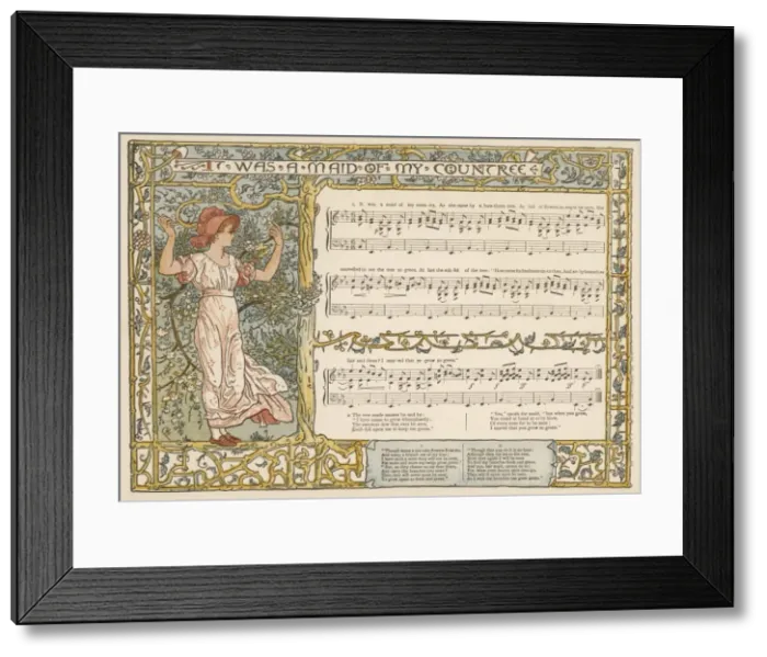 Framed Print : Walter Crane Music Framed Print : Walter Crane Music