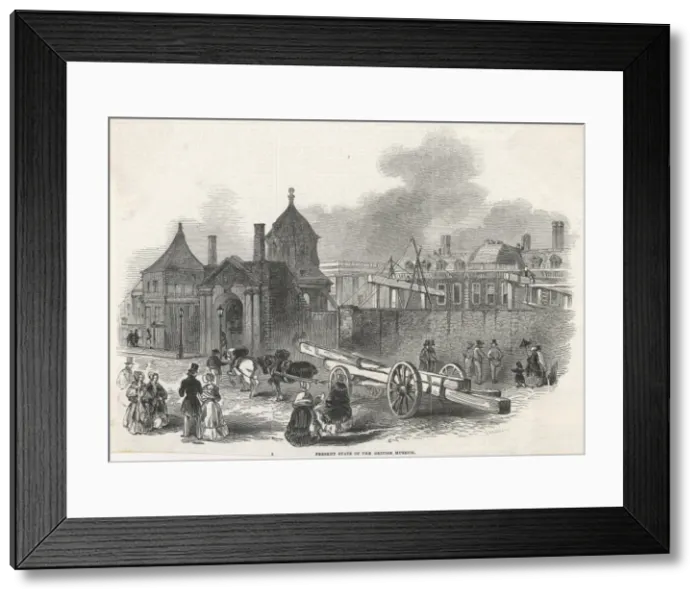 Framed Print : Brit Museum Constructed Framed Print : Brit Museum Constructed