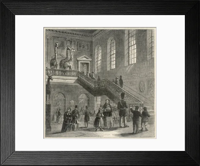 Framed Print : Brit Museum at Montagu H Framed Print : Brit Museum at Montagu H