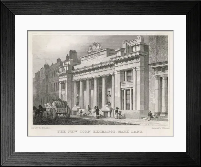 Framed Print : Corn Exchange, London Framed Print : Corn Exchange, London