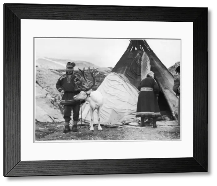 Framed Print : Racial Types / Lapland Framed Print : Racial Types / Lapland
