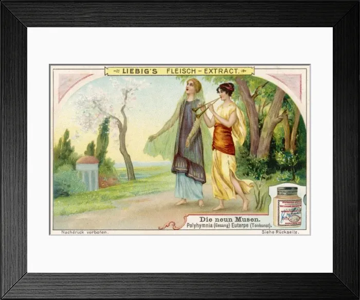 Framed Print : Polyhymnia, Euterpe Framed Print : Polyhymnia, Euterpe