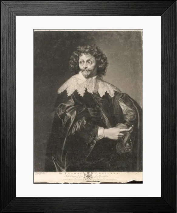 Framed Print : Thomas Chaloner Regicide Framed Print : Thomas Chaloner Regicide