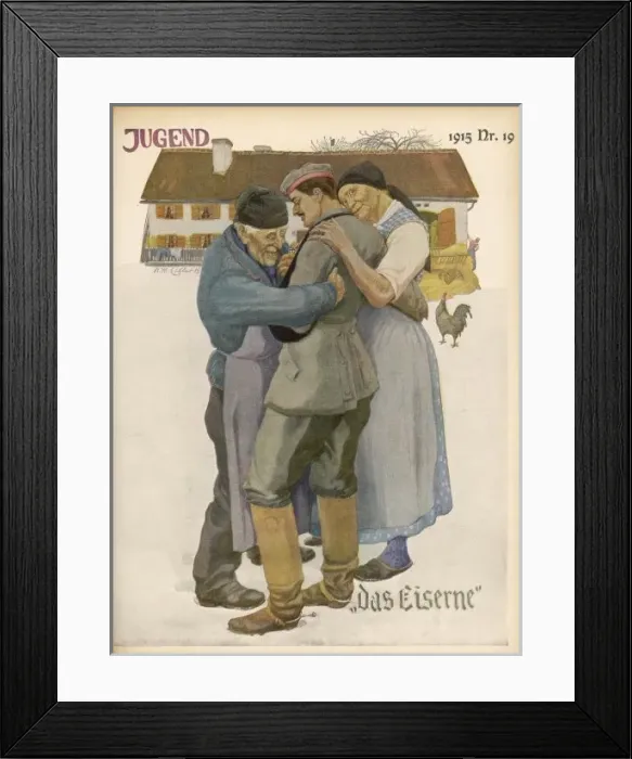 Framed Print : Showing Iron Cross 1915 Framed Print : Showing Iron Cross 1915