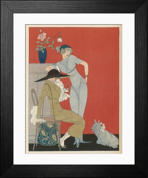 Framed Print : Fashionable Pet Framed Print : Fashionable Pet