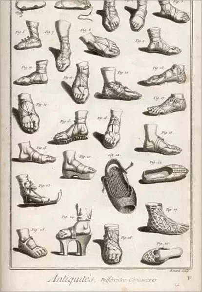 Ancient Footwear  /  Diderot