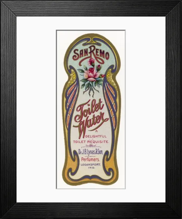Framed Print : San Remo Toilet Water Framed Print : San Remo Toilet Water