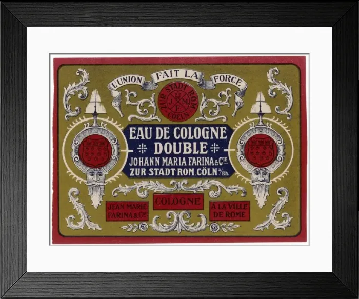 Framed Print : Real Eau De Cologne Framed Print : Real Eau De Cologne