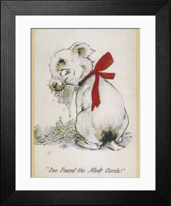 Framed Print : Chewing up Coupons Framed Print : Chewing up Coupons