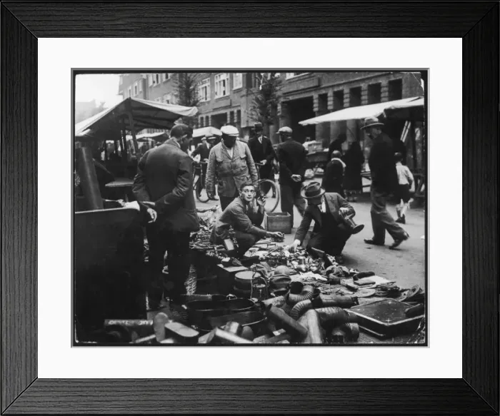 Framed Print : Dutch Market 1930S Framed Print : Dutch Market 1930S
