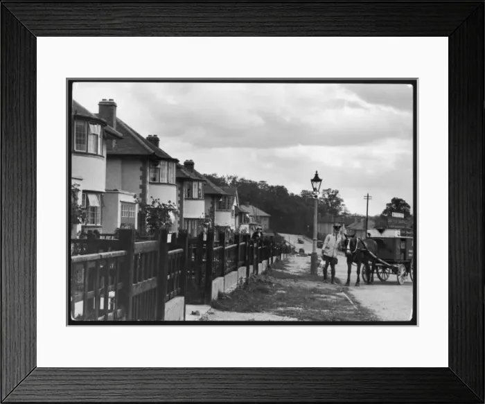 Framed Print : Milk Cart 1930S Framed Print : Milk Cart 1930S