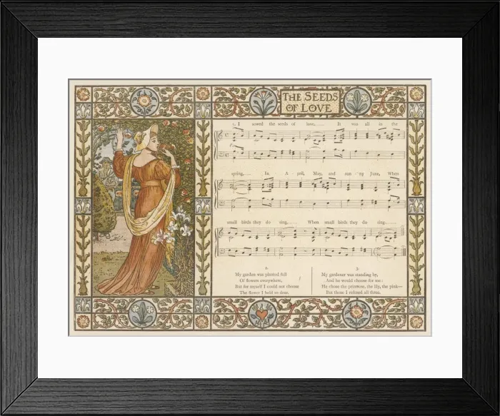 Framed Print : Female Type / Seeds Love Framed Print : Female Type / Seeds Love