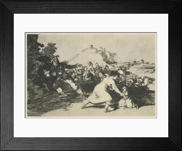 Framed Print : Spain Goya War C1808 Framed Print : Spain Goya War C1808