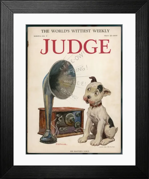 Framed Print : Entertainment / Radio Framed Print : Entertainment / Radio