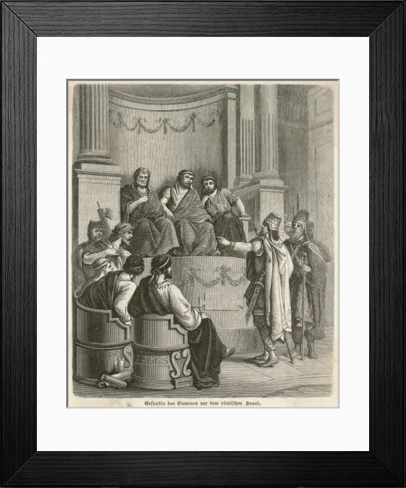 Framed Print : Roman Senate & Embassy Framed Print : Roman Senate & Embassy