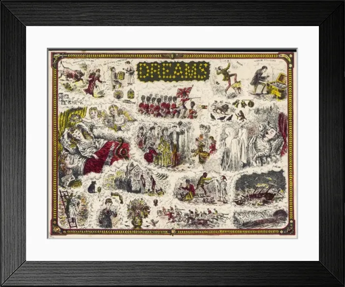 Framed Print : Dream Situations 19C Framed Print : Dream Situations 19C