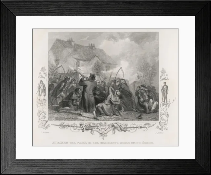 Framed Print : Smith O brien Fights Framed Print : Smith O brien Fights