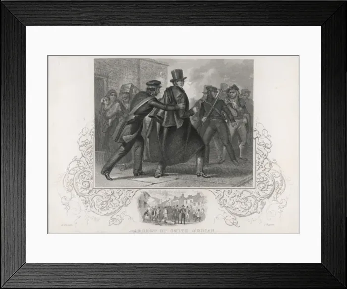 Framed Print : Arrest of Smith O brien Framed Print : Arrest of Smith O brien