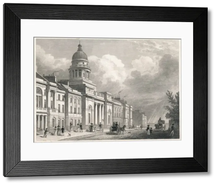 Framed Print : Charlotte Square 1829 Framed Print : Charlotte Square 1829