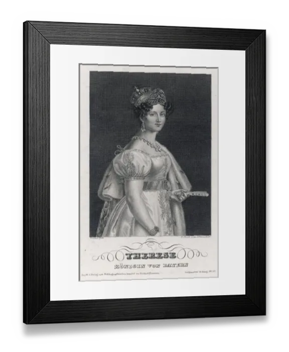 Framed Print : Therese Saxe-Hildburg Framed Print : Therese Saxe-Hildburg