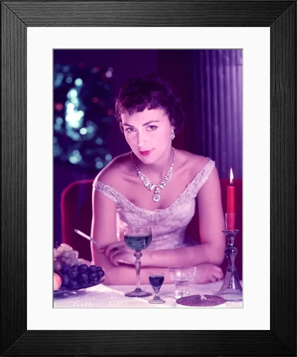 Framed Print : Sultry Dinner Date Framed Print : Sultry Dinner Date