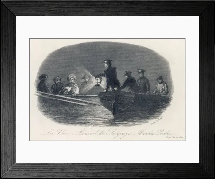 Framed Print : Battle of Navarino 1827 Framed Print : Battle of Navarino 1827