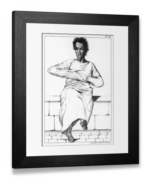 Framed Print : Patient in Strait Jacket Framed Print : Patient in Strait Jacket
