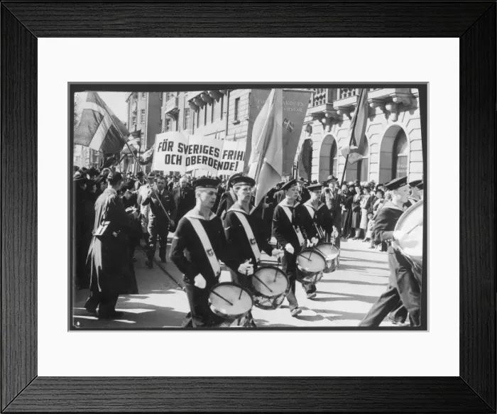 Framed Print : Swedish Recruits Ww2 Framed Print : Swedish Recruits Ww2