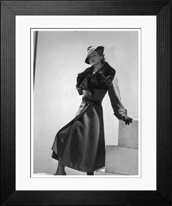 Framed Print : Golden Seal Collar 1930S Framed Print : Golden Seal Collar 1930S