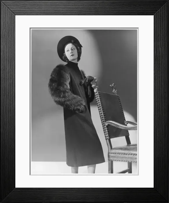 Framed Print : Skunk Fur Coat / Bruyere Framed Print : Skunk Fur Coat / Bruyere