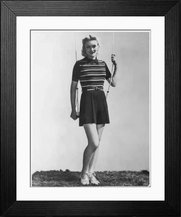 Framed Print : Playsuit with Stripes Framed Print : Playsuit with Stripes