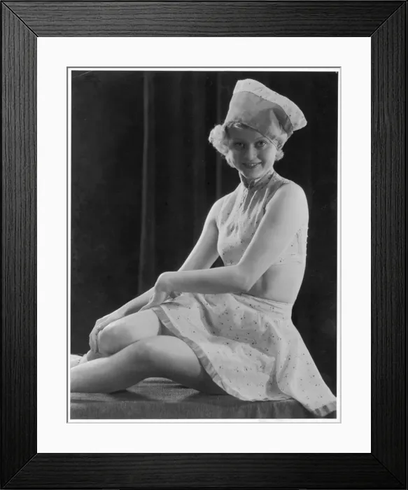 Framed Print : 1930S Short Skirt Framed Print : 1930S Short Skirt