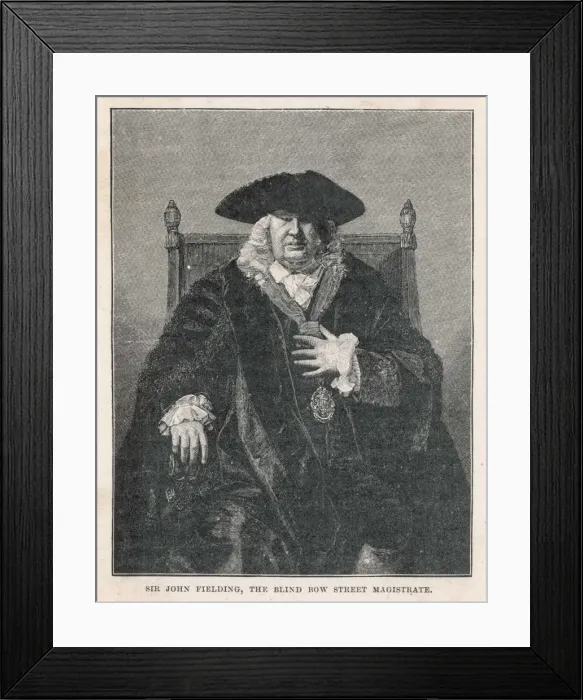 Framed Print : Sir John Fielding Framed Print : Sir John Fielding