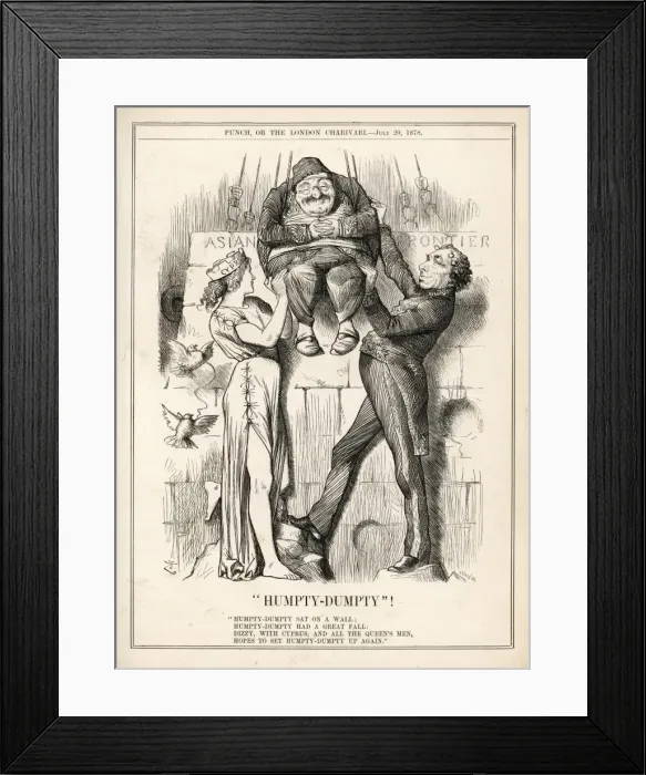 Framed Print : Cyprus to Britain 1878 Framed Print : Cyprus to Britain 1878