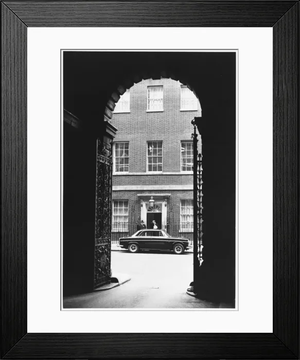 Framed Print : Downing Street 1960S-70S Framed Print : Downing Street 1960S-70S