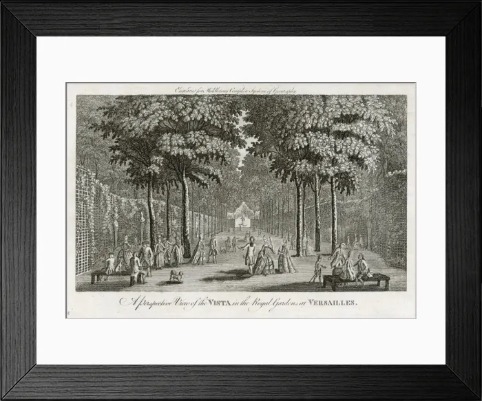 Framed Print : Royal Gardens Versailles
