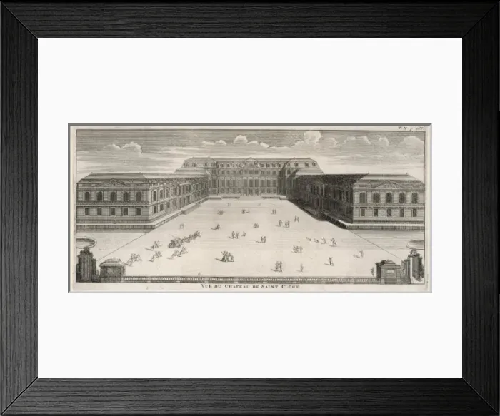 Framed Print : Chateau Saint Cloud Framed Print : Chateau Saint Cloud