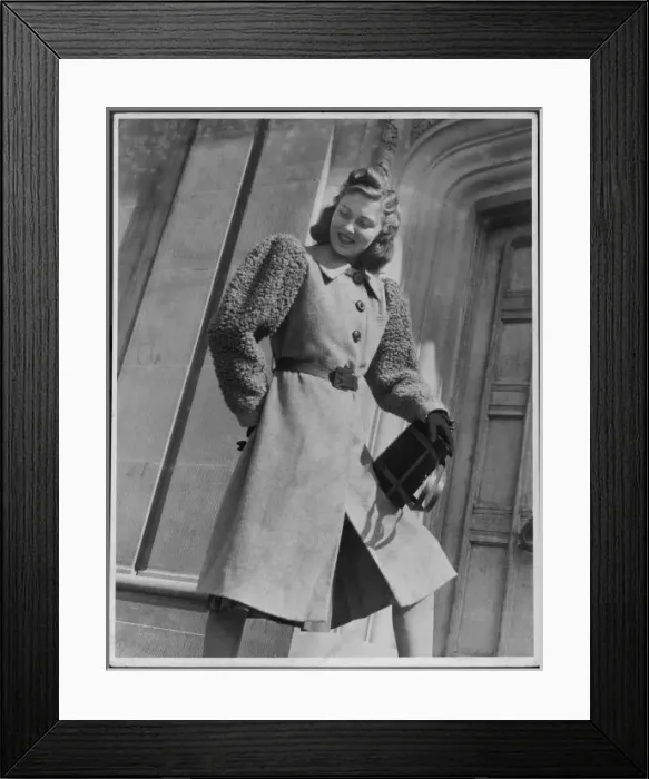Framed Print : Astrakhan Sleeves Framed Print : Astrakhan Sleeves