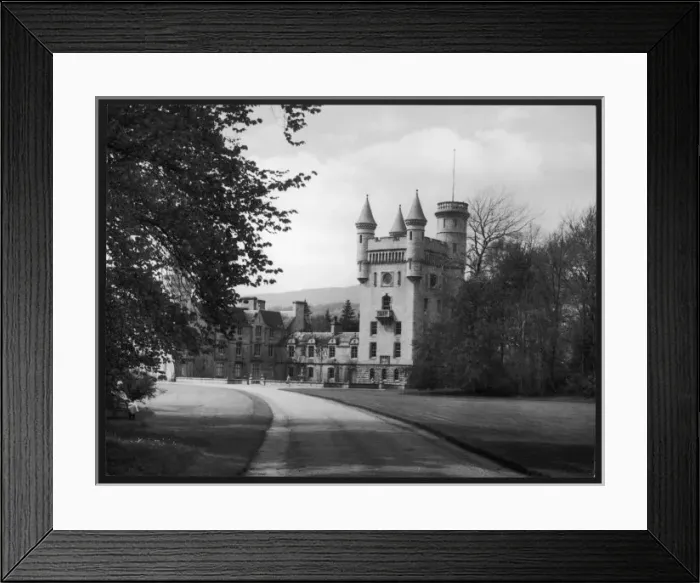 Framed Print : Balmoral from Driveway Framed Print : Balmoral from Driveway