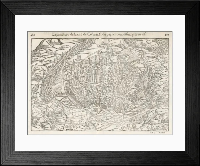 Framed Print : France / Colmar Alsace Framed Print : France / Colmar Alsace