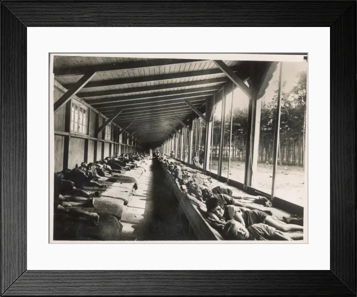 Framed Print : Open Air Dormitory Framed Print : Open Air Dormitory